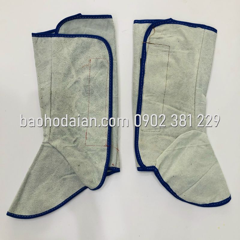 Ống chân da thợ hàn cách nhiệt, chống nóng