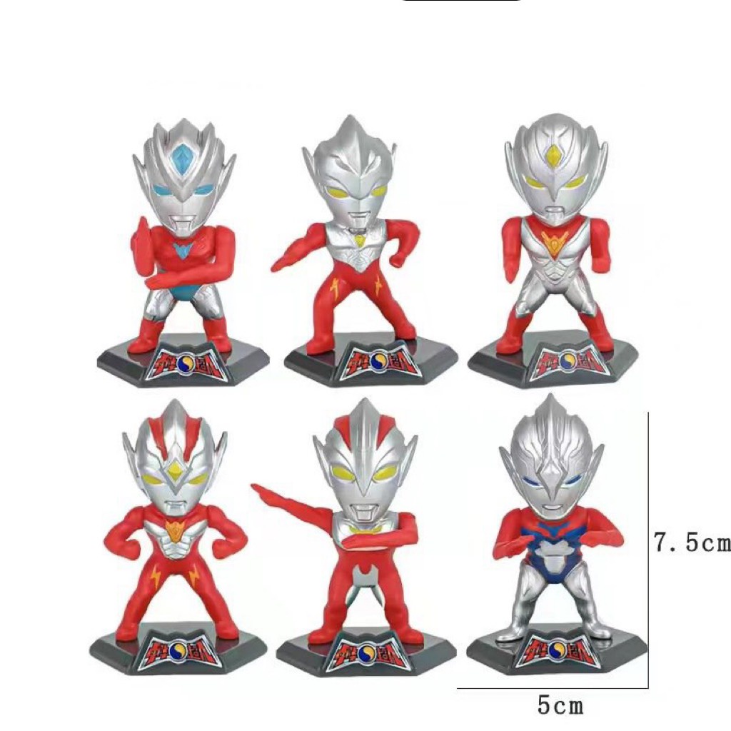 [SIÊU RẺ❤️] – Siêu nhân điện quang (Set 6 món) - Trang trí bánh sinh nhật bánh kem