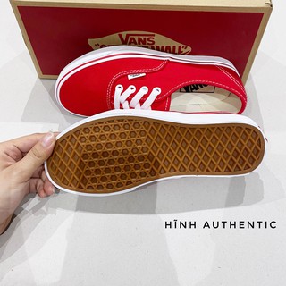Giày Vans Authentic đỏ chính hãng