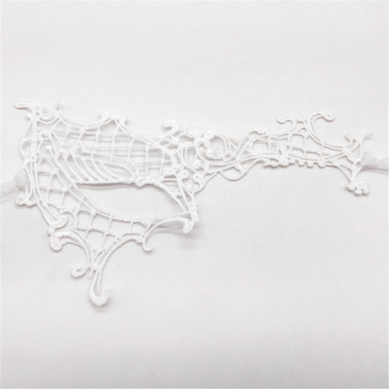 Mặt Nạ Hóa Trang Halloween Nửa Mặt Phối Ren Gợi Cảm Cho Nữ