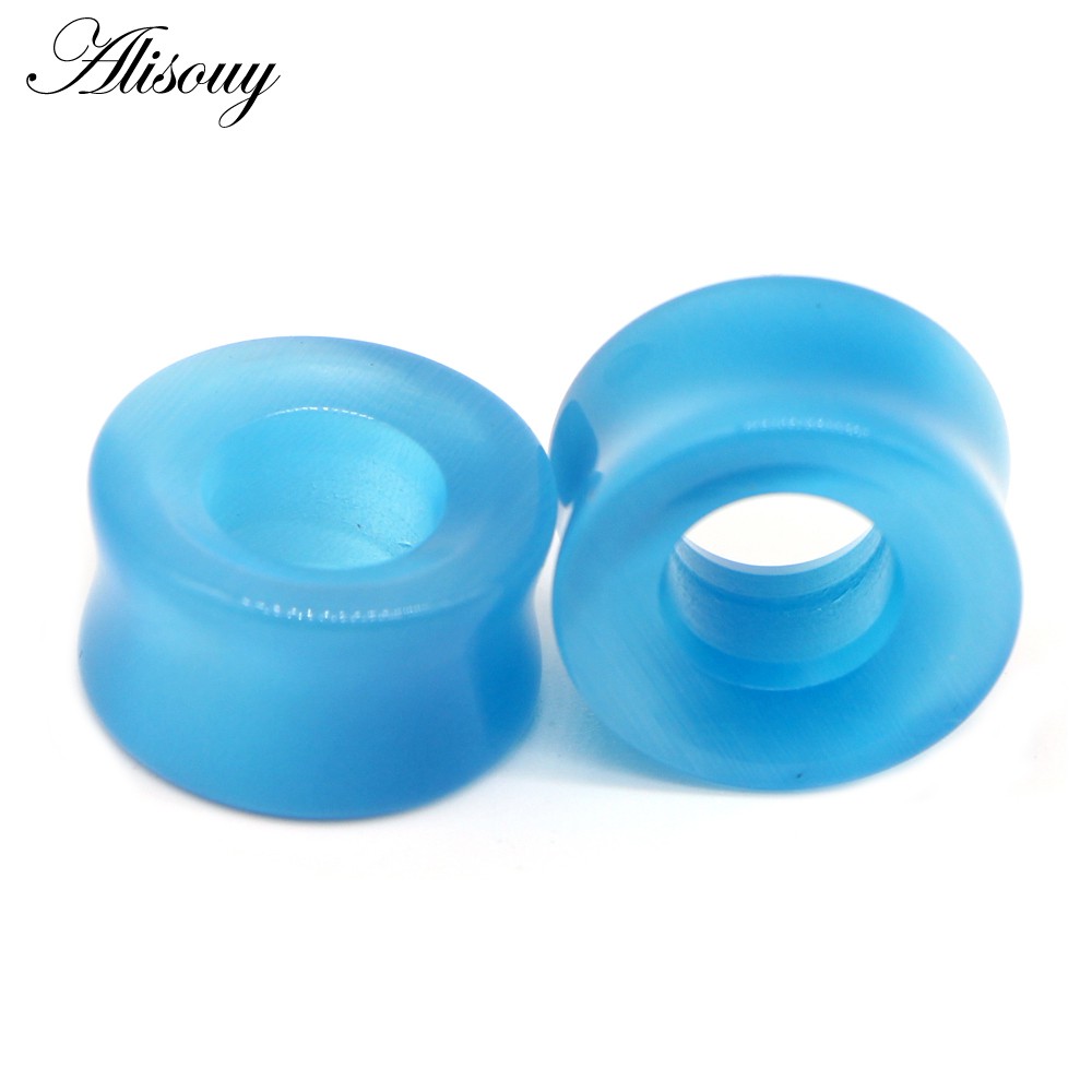 Bộ 2 Khuyên Nong Tai Nong Lỗ Bằng Đá Thời Trang Cá Tính