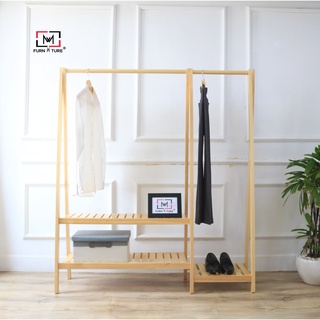 Mua Nowship - Giá treo quần áo đôi lắp ráp Hàn Quốc nhiều màu - thương hiệu MW FURNITURE - Nội thất căn hộ