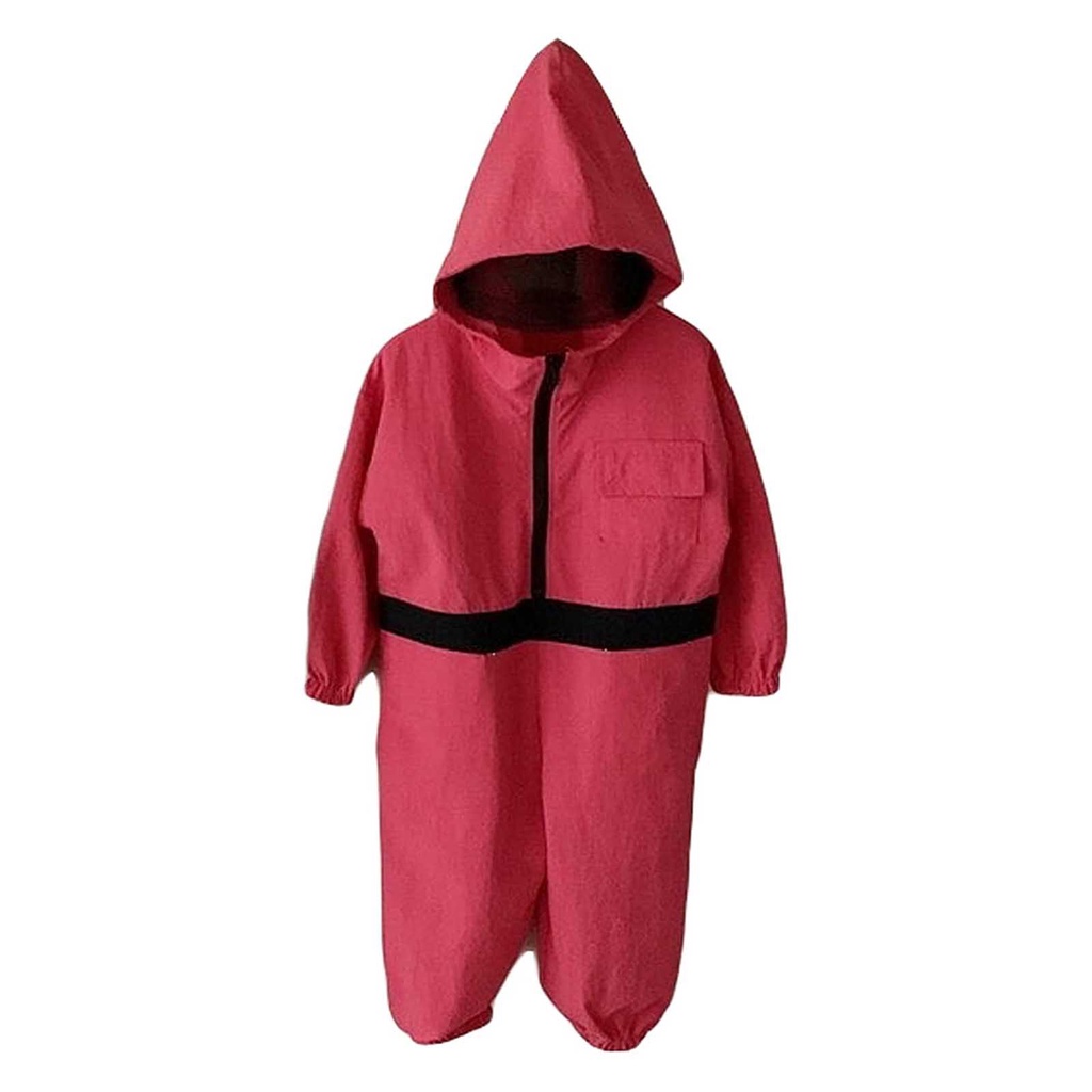 Trang phục hóa trang Squid game đơn giản cho Halloween