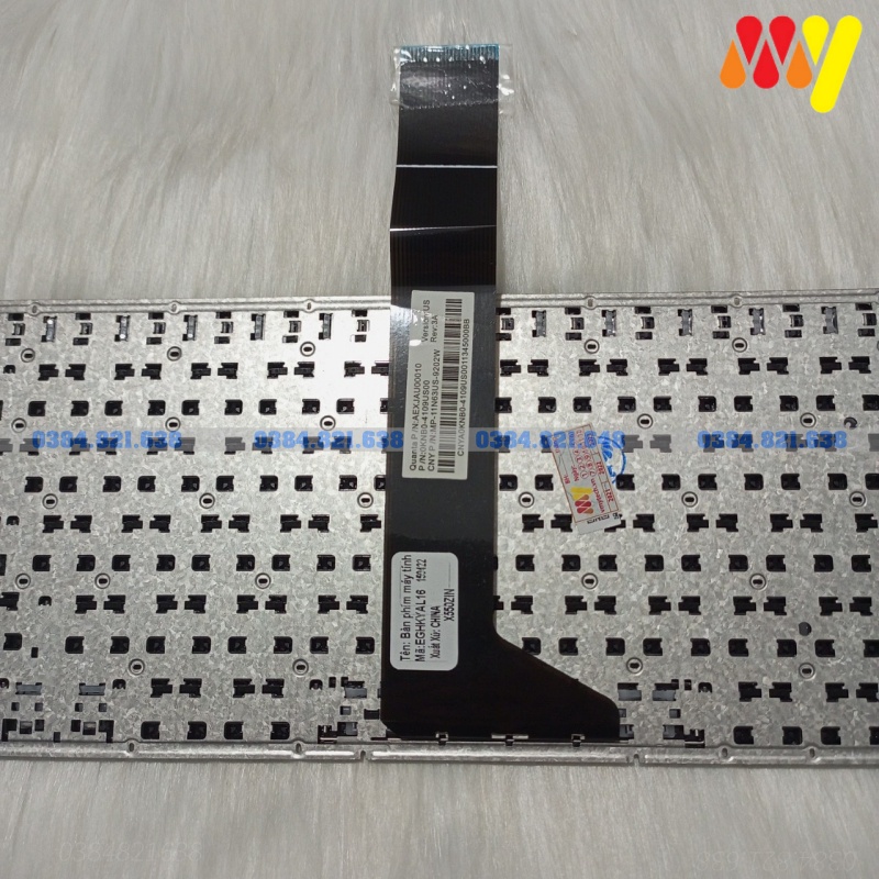 Bàn phím laptop Asus P550 P550C P550CA P550CC P550L P550LA P550LDV P550LL P550LN NEW 100%