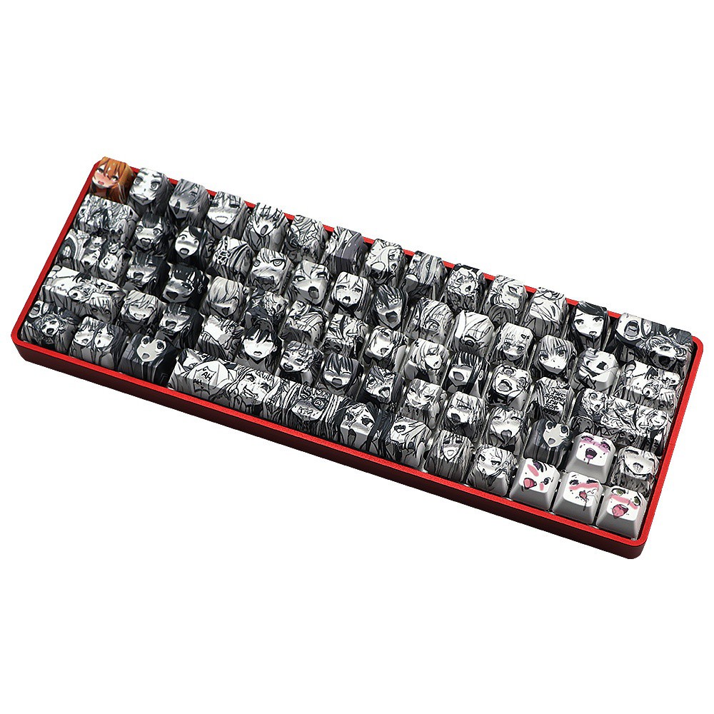 Bộ Phím Rời PBT 108 Phong Cách Nhật Bản Cho Bàn Phím Cơ Cherry Gateron Filco Kailh