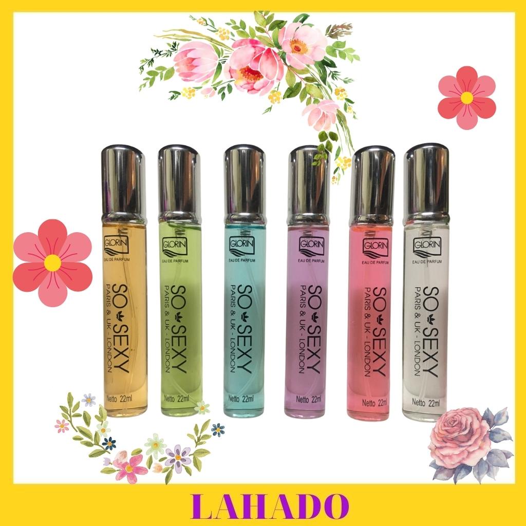 Nước hoa nữ chính hãng thơm lâu sosey 22ml combo 6 mùi hương