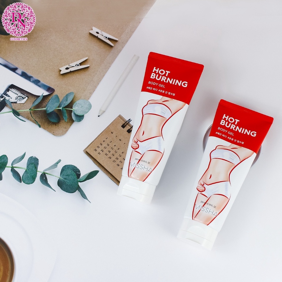 Kem tan mỡ Missha Hot Burning Perfect Body Gel Hàn Quốc 200ml