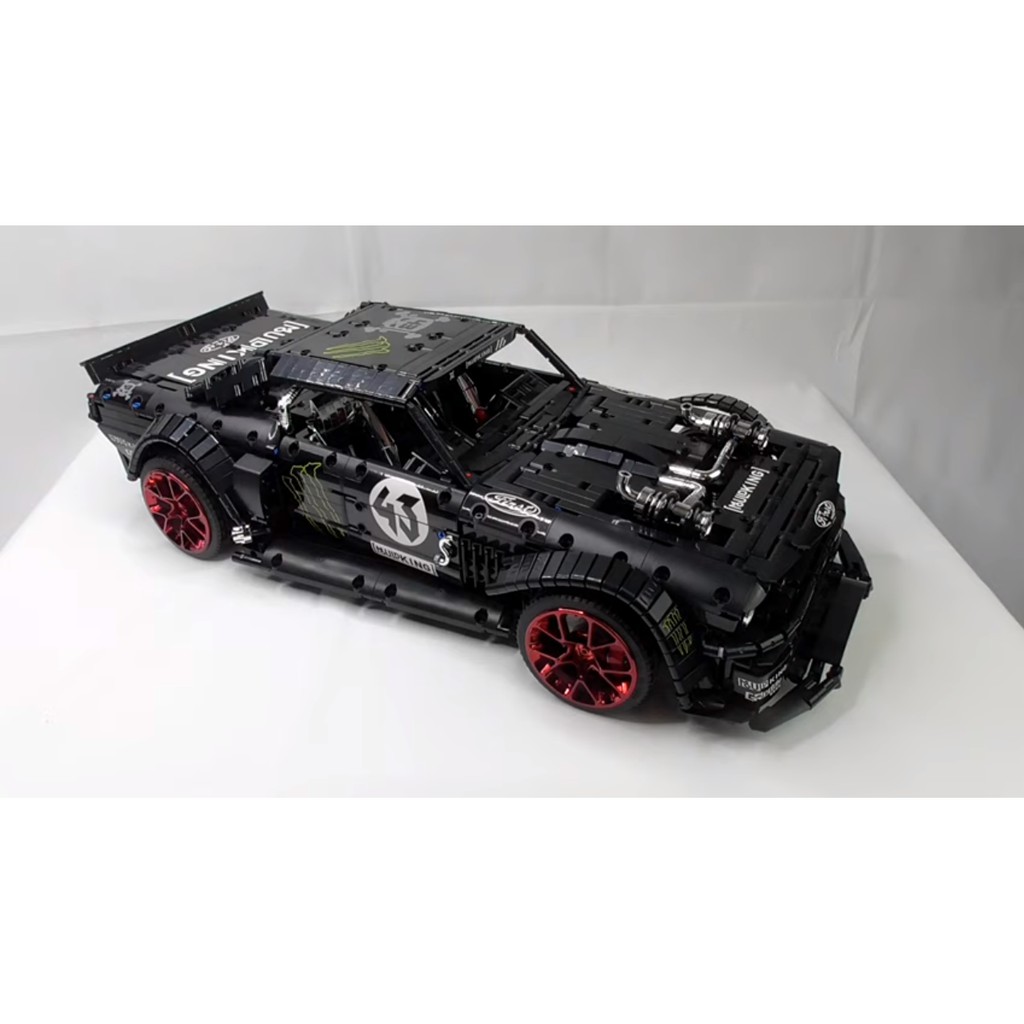 Đồ chơi Lắp ghép Mô hình  MOULDKING 13108 MOC 22970 Ford Mustang Hoonicorn Lắp Ráp Siêu Xe Độ MUSRANG