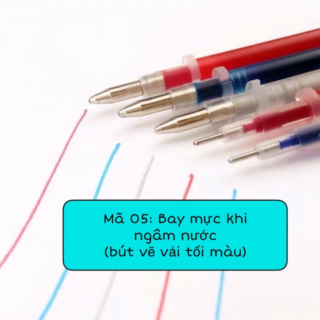 Bút vẽ lên vải thêu (bay mực khi sấy hoặc ủi)