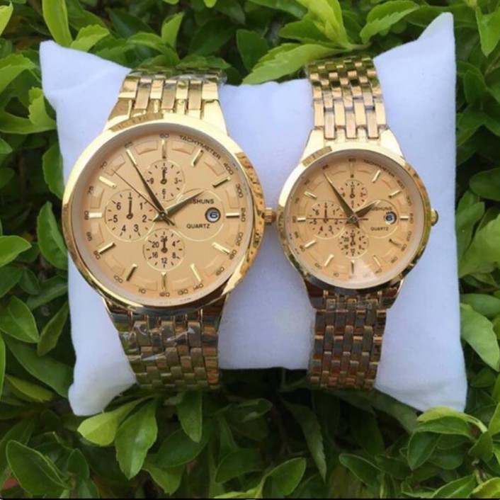 Đồng hồ đôi Baishuns dành cho các cặp đôi chống nước chống xước tuyệt đối 3atm Tony Watch 68