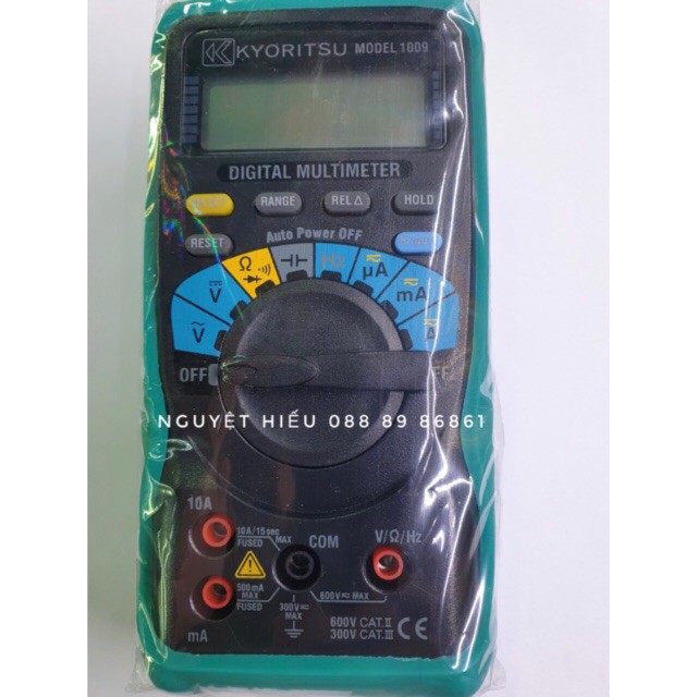 - Đồng hồ đo vạn năng điện tử Kyoritsu 1009
