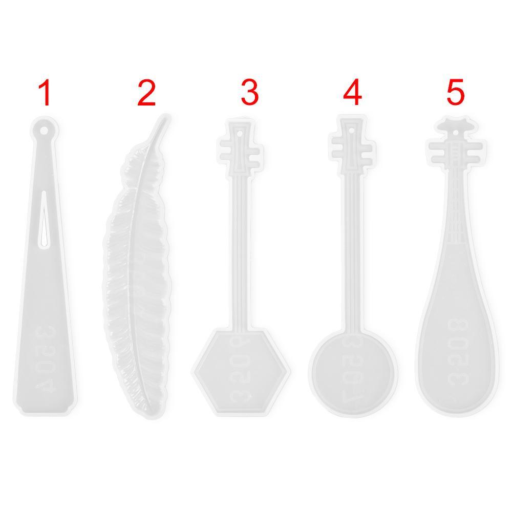 Khuôn Làm Thẻ Đánh Dấu Sách Bằng Nhựa Resin|Keo Dán Sách Handmade Chất Lượng Cao Tiện Lợi Dễ Sử Dụng