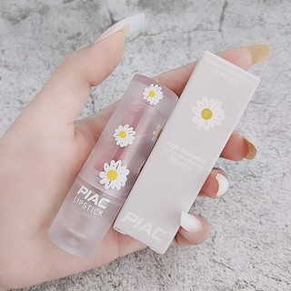 [Hàng mới về] Son Thỏi Lì Lâu Trôi Và Không Khô Môi Thiết Kế Vỏ Họa Tiết Hoa Cúc Xinh Xắn