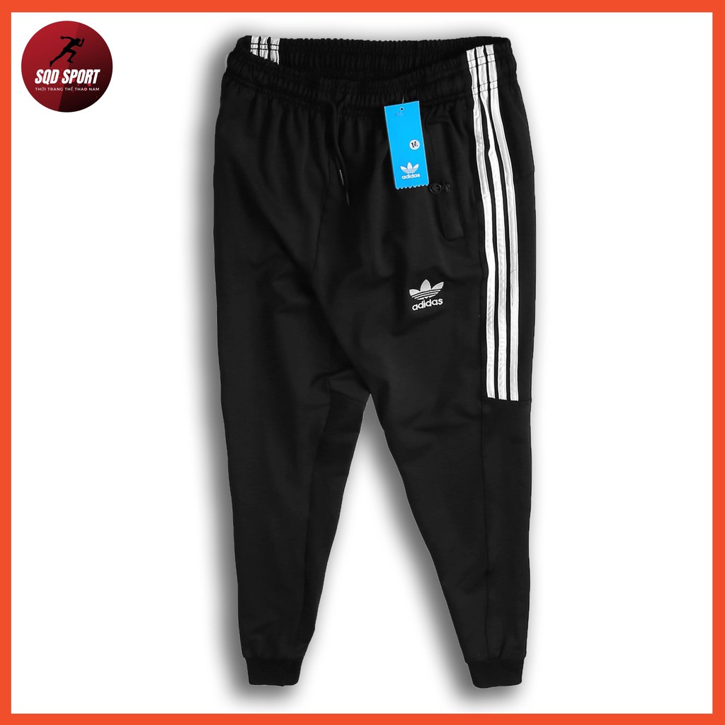 Quần dài Jogger nam 3 sọc thể thao chất thun lạnh 4 chiều JOG05