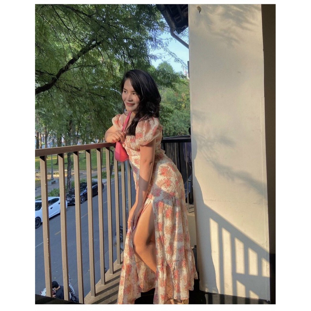 Váy maxi mùa hè trẻ trung, hàng đẹp bán shop, phong cách trẻ trung, phom dưới 52kg  tùy chiều cao | BigBuy360 - bigbuy360.vn