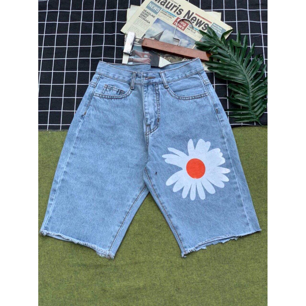 Quần jean nữ ngố lỡ hàng đẹp chất bò mềm (không co giãn)