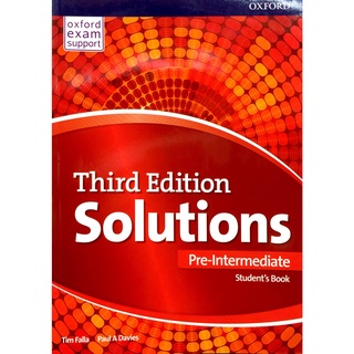 Sách - Solutions: Pre-Intermediate: Student's Book - 3rd Edition