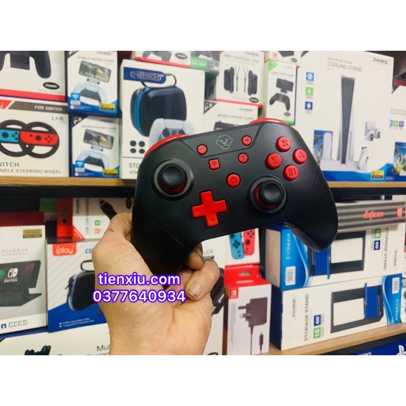 Tay cầm Aolion dành cho Nintendo Switch oled / v1 /v2 / Lite Pc laptop tặng kèm dây usb tay bấm aolion