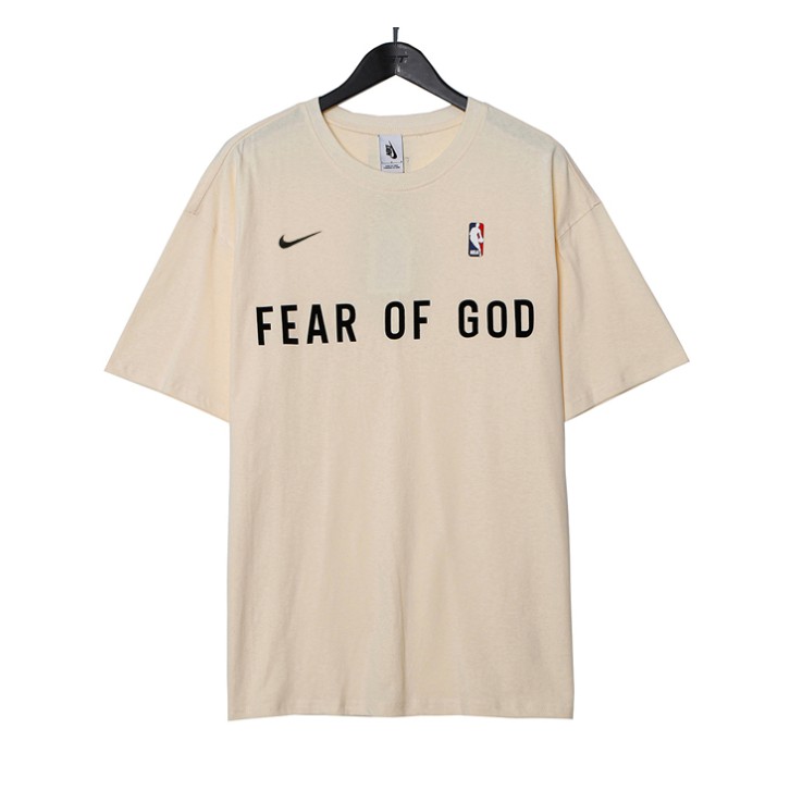 Áo Thun Cotton Ngắn Tay In Chữ Phong Cách Nba Cá Tính