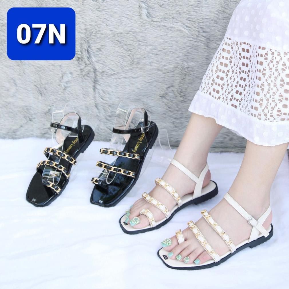 [Mã SKAMLTSM9 giảm 10% đơn 99K] Sandal Quai Hậu Nữ Mang Đi Học, Đi Chơi, Đi Làm - MS 07N