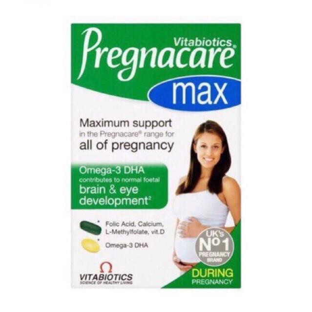 Vitamin Tổng Hợp Pregnacare Max Cho Mẹ Bầu - Chuẩn UK