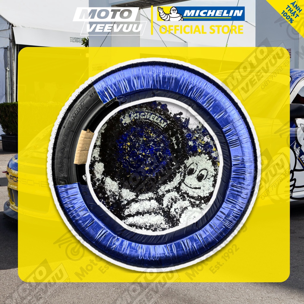 Vỏ lốp xe máy MICHELIN 90/80-14 TL Anakee Street (Lốp không ruột)