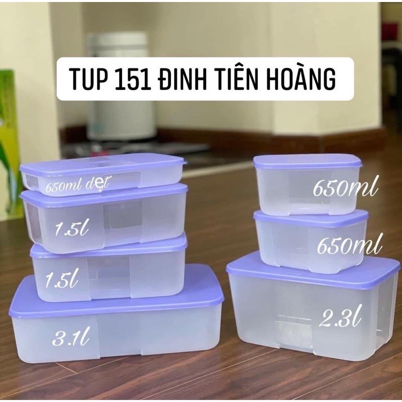 Bộ hộp trữ đông Tupperware Freezermate Essential Set 7