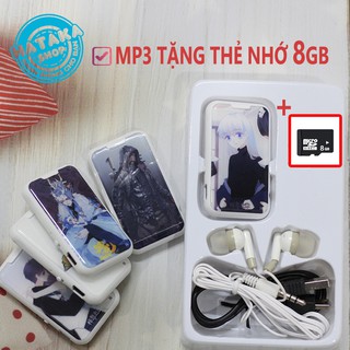 Máy nghe nhạc tặng thẻ nhớ 8GB, tai nghe và dây sạc-IN hình-8GB