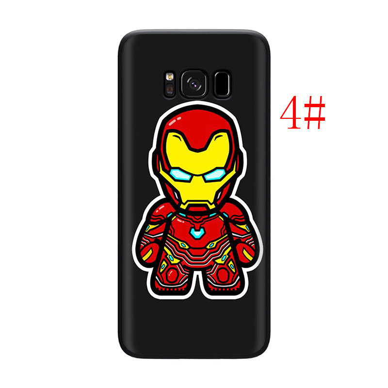 MARVEL Ốp Lưng Silicone Hình Iron Man Cho Samsung J2 J4 J5 J6 J7 Core J8 J730 Prime Plus Pro