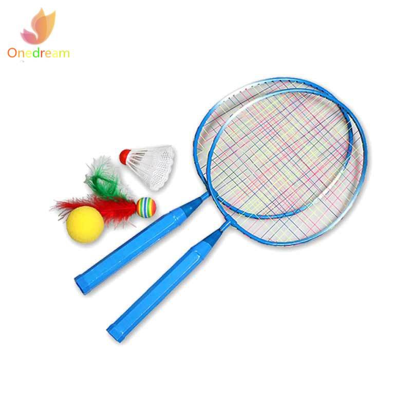 Cặp Vợt Cầu Lông Kèm Bóng Đồ Chơi Cho Trẻ Em