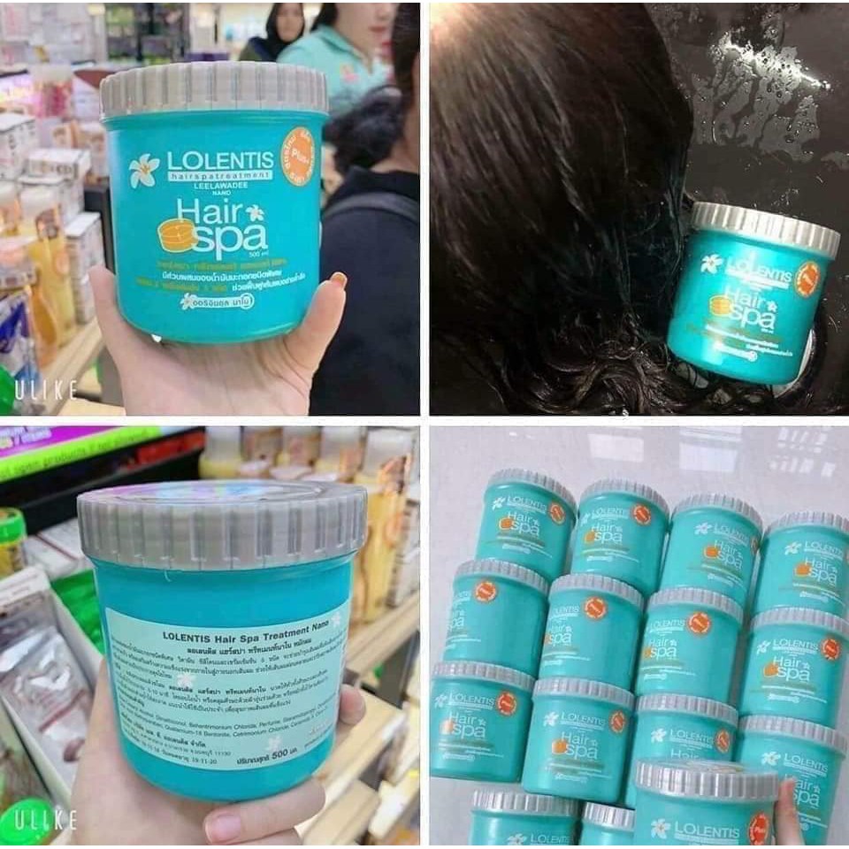 Kem ủ tóc Lolentis hair spa Thái Lan