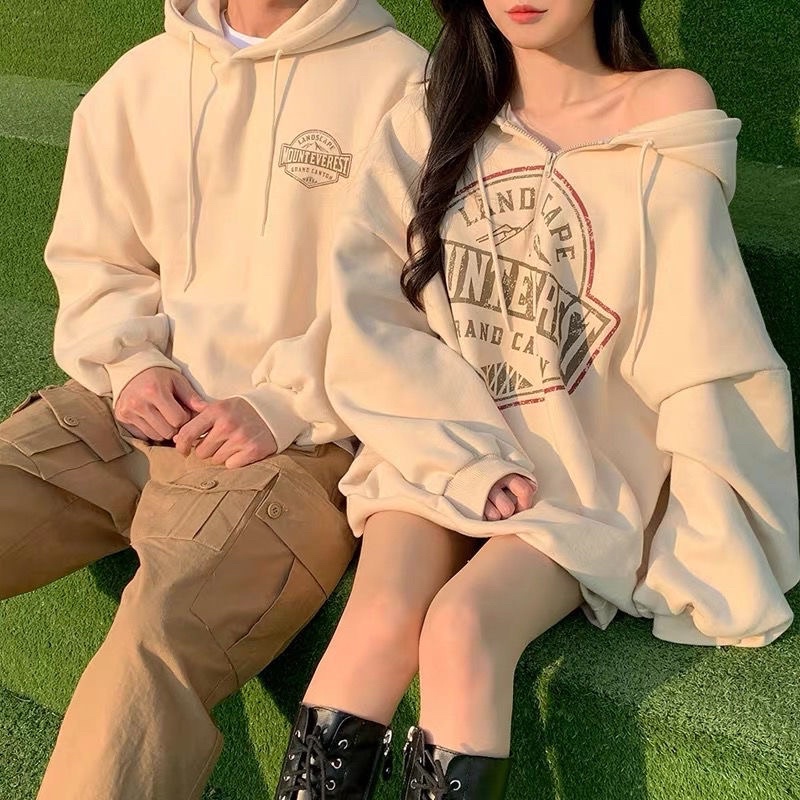 [REC1010 giam 20k]Áo hoddies đôi trần bông chất dày dặn hàng QUẢNG CHÂU thời trang thu đông | BigBuy360 - bigbuy360.vn