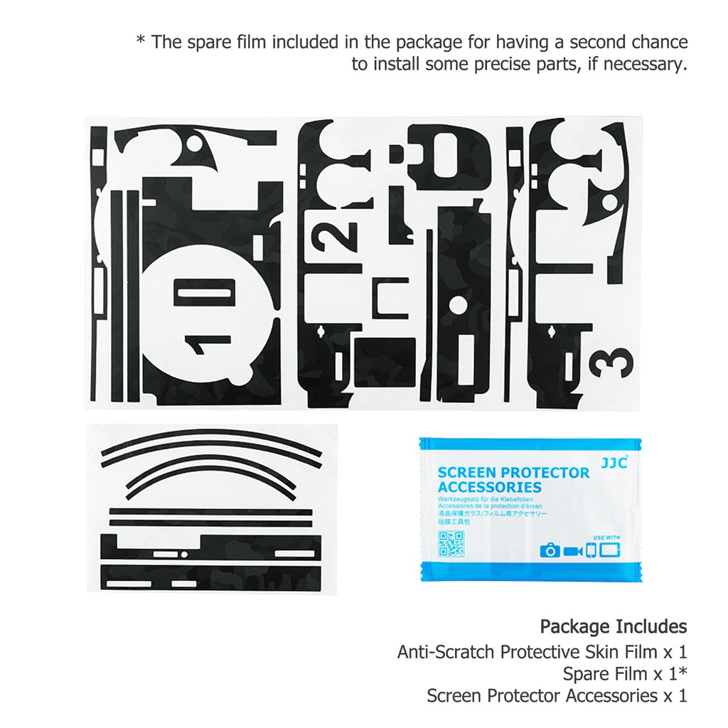 Miếng Dán Chống Trầy Xước Bảo Vệ Ống Kính Máy Ảnh Sony A6000 + 16-50mm