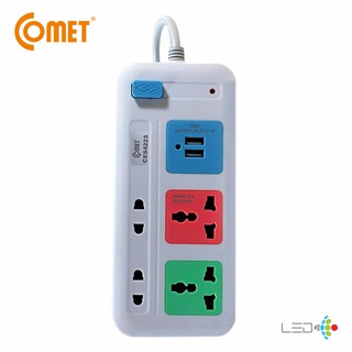 Ổ CẮM NỐI DÀI COMET CES4223 có cổng USB