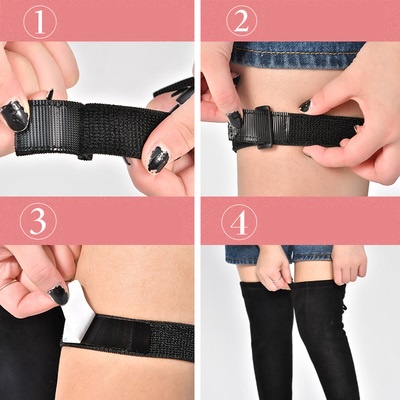 🔥Siêu rẻ 🔥 2 Đai cố định +36 miếng dán , chống tụt boots đùi