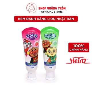 Kem Đánh Răng Lion Nhật Bản Hương Vị Hoa Quả, An Toàn Cho Bé 40g