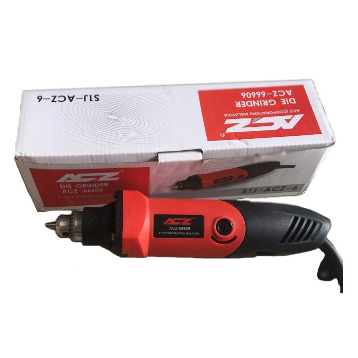 Máy mài chai 6mm ACZ 66606, công suất 400w - Máy khoan mài mini, máy mài khuôn, máy khoan điêu khắc
