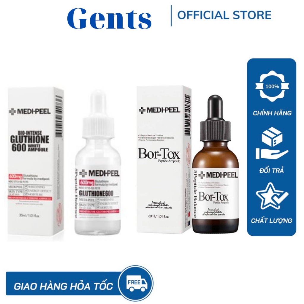 Tinh Chất Trắng Da MEDI-PEEL Serum Gluthione 600 White Ampoule Medi Peel GentsOfficialStore