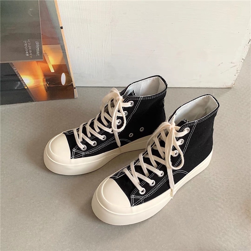 GIÀY CAO CỔ BẢN ĐẾ FORM ĐỨNG TÔN DÁNG, đế 3cm