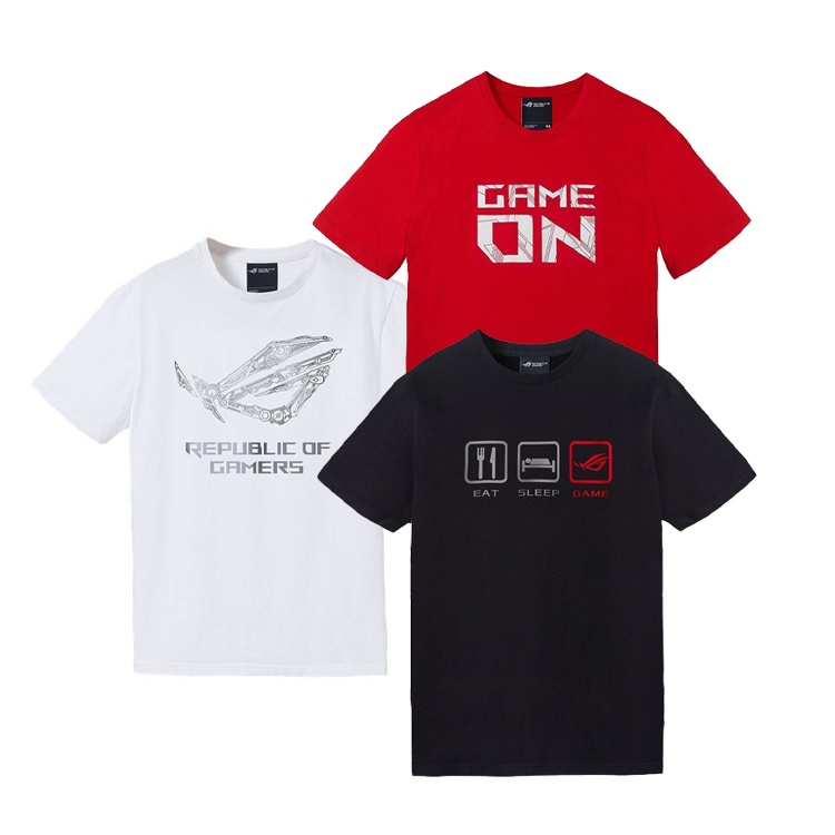 ÁO THUN ASUS CT2004 ROG MECHANIC CHO GAMER - PHIÊN BẢN GIỚI HẠN CHÍNH HÃNG , SIZE NHỎ S SX DƯỚI 60KG