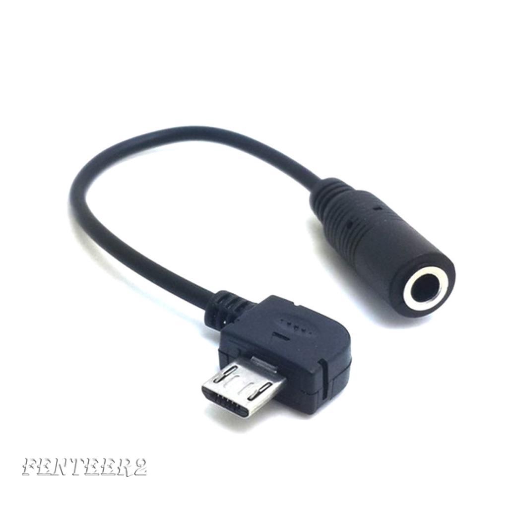 Dây cáp âm thanh Micro USB Nam đến 3,5mm Nữ 1m