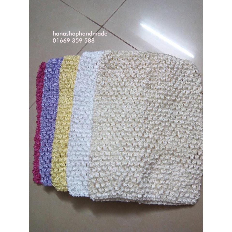 Thân thun váy tutu bản rộng 15cm