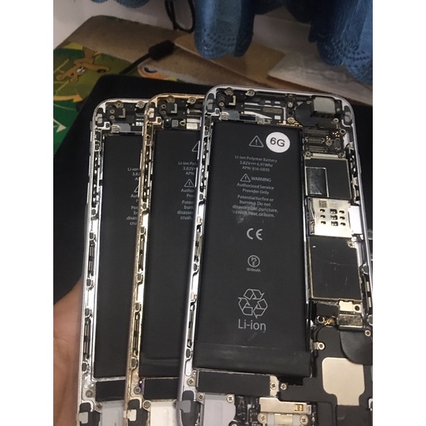 Vỏ main kèm linh kiện Táo 6G/6S/6P bypass không sim