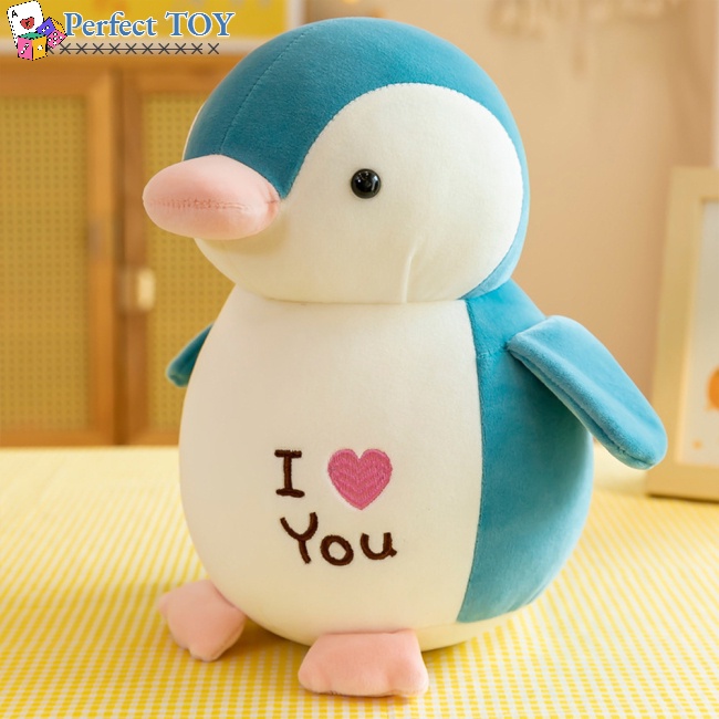Chim cánh cụt nhồi bông co giãn dễ thương dùng làm quà tặng cho bé