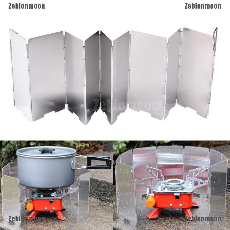 Bộ 9 Tấm Chắn Gió Chuyên Dùng Cho Bếp Ga Dã Ngoại
