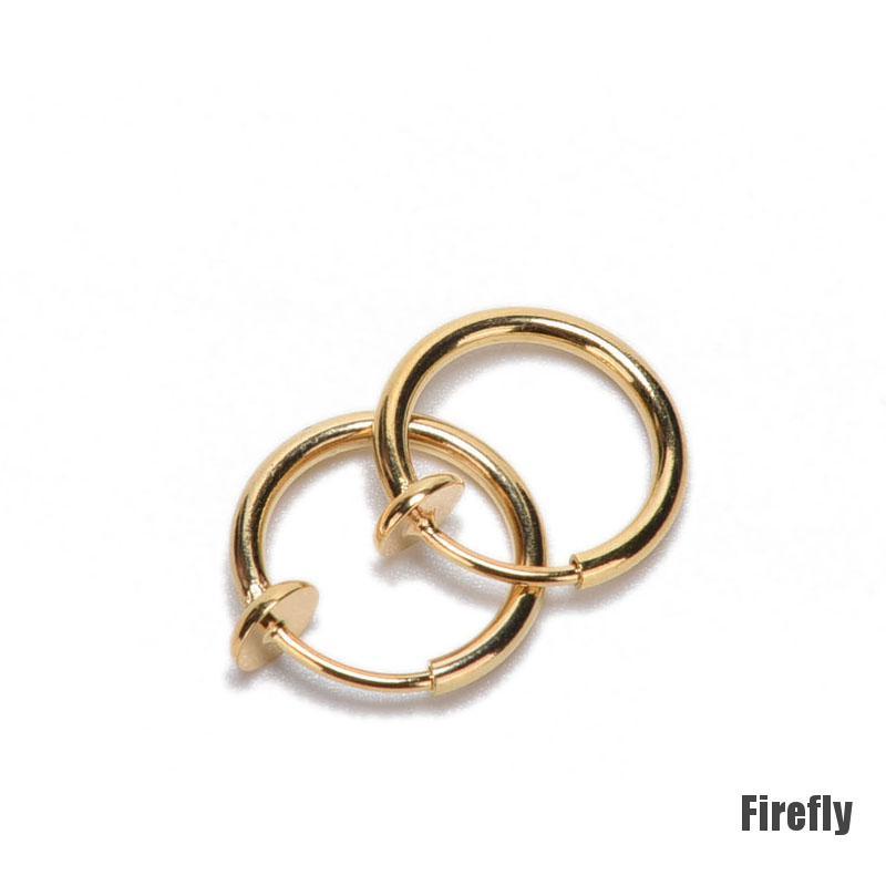 Bộ 2 Khuyên Xỏ Mũi / Môi / Tai / Cơ Thể Phong Cách Punk Cá Tính