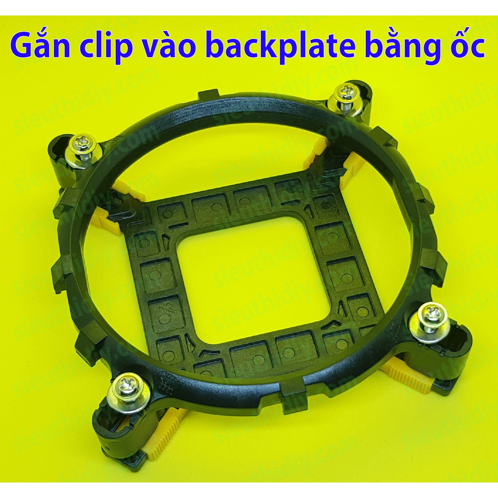 Clip nhựa lắp tản nhiệt CPU dạng gài AMD socket 775 115X 1366 2011