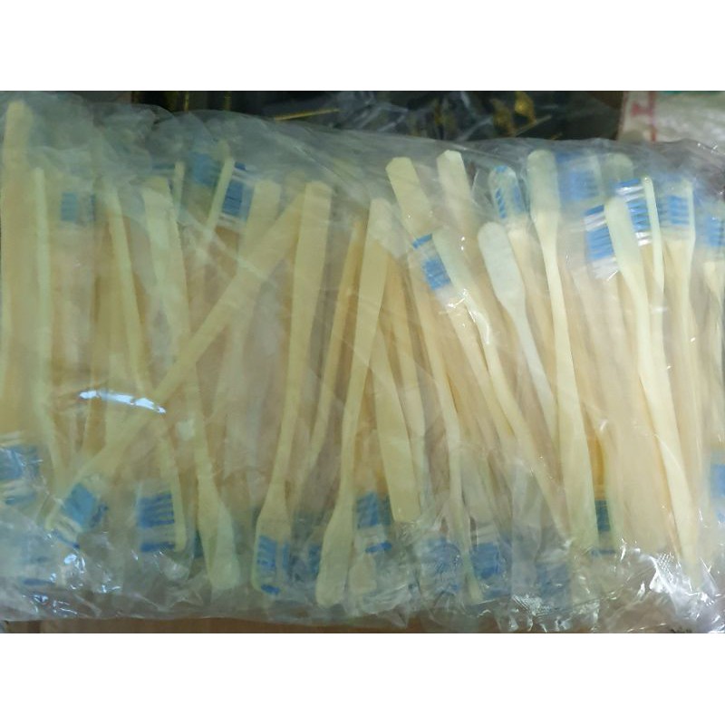 100 bàn chải vàng không kèm kem