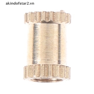 [akin] 100pcs M3 nut Injection Molding Brass Knurled Thread Inserts Nuts [akin]