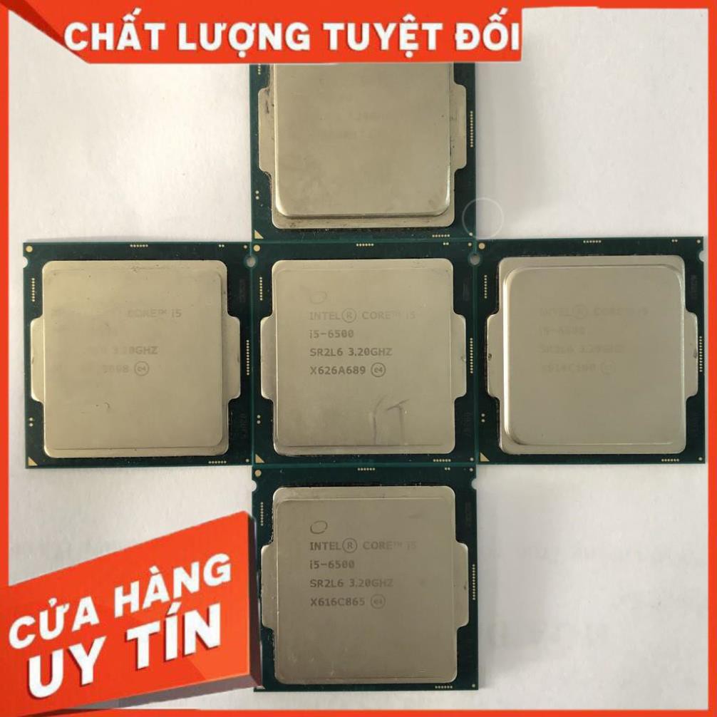 CPU sk 1151, i5 6400/ i5 6500/ i5 6600/ i7 6700/ i7 6700K, chip máy tính chạy trên main h110, b150, b250, h270,i5 7400